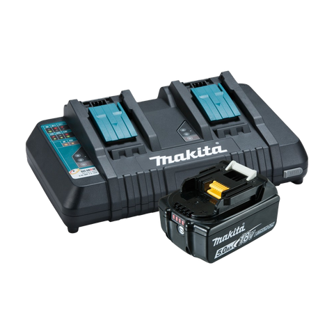 Makita Power Source Kit 18V 5Ah (1 x BL1850B + DC18RD)