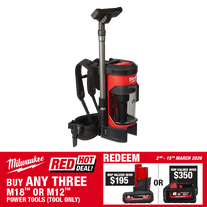 Milwaukee M18 FUEL Cordless Backpack Vacuum 18V - Bare Tool