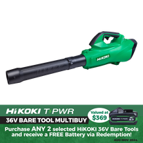 HiKOKI Cordless Blower Brushless 36v - Bare Tool