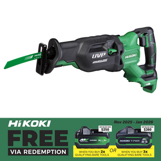 HiKOKI Cordless Reciprocating Saw Brushless 36V - Bare Tool