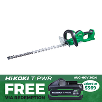 HiKOKI Cordless Hedge Trimmer 560mm 36v - Bare Tool