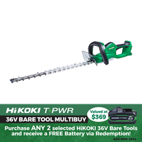 HiKOKI Cordless Hedge Trimmer 560mm 36v - Bare Tool