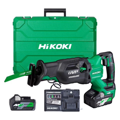 HiKOKI Cordless Reciprocating Saw Brushless 36v Kit