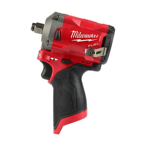 Milwaukee M12 FUEL Cordless Impact Wrench Stubby 1/2in 12V - Bare Tool