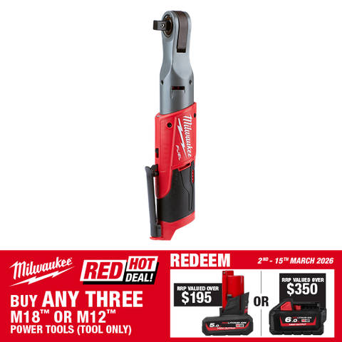 Milwaukee M12 FUEL Ratchet Brushless 1/2in 12v - Bare Tool