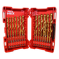 Milwaukee SHOCKWAVE RED HELIX Drill Bit Set Titanium 29pc