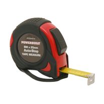 Powerbuilt 8m Tape Measure Auto Stop Metric/Imperial