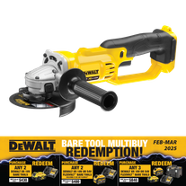 DeWalt Cordless Angle Grinder 125mm 18V - Bare Tool