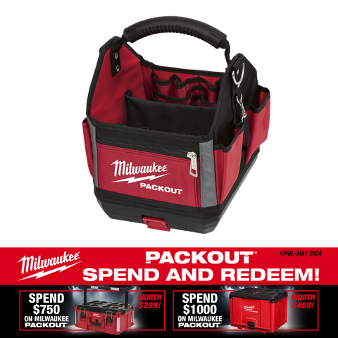 Milwaukee PACKOUT Open Tote Bag 254mm