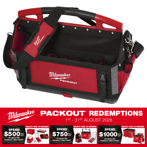 Milwaukee PACKOUT Open Tote Bag 508mm