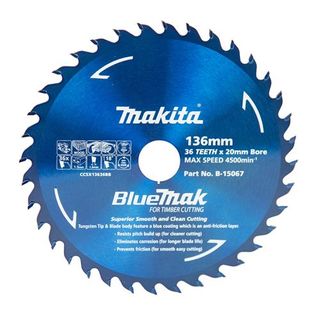 Makita BlueMak Saw Blade TCT 136mm 40T