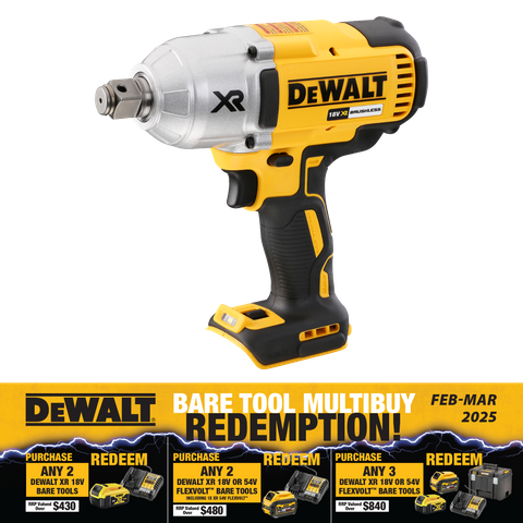 DeWalt Cordless Impact Wrench 3/4in Brushless 18v - Bare Tool