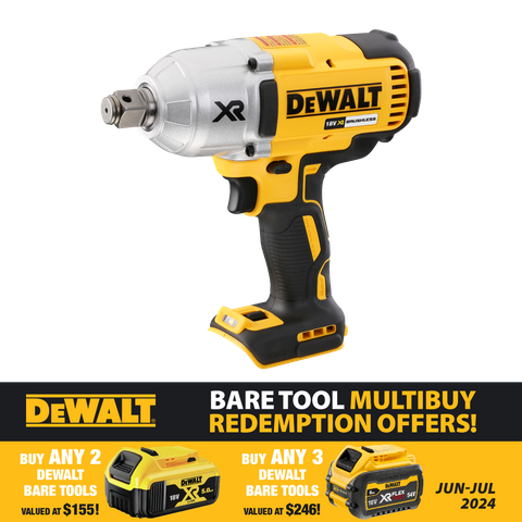 DeWalt Cordless Impact Wrench 3/4in Brushless 18v - Bare Tool