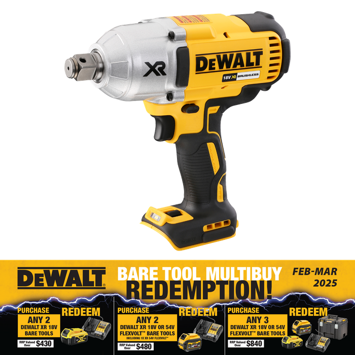 Dewalt 1 inch on sale cordless impact