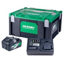 HiKOKI Cordless MultiVolt Starter Kit 36v/4Ah 18v/8Ah