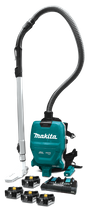 Makita Cordless Backpack Vacuum Brushless GX21 36v (18v x 2) 6.0Ah