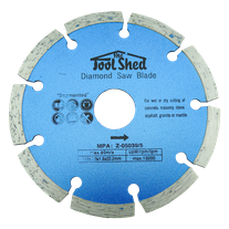 ToolShed Diamond Blade 115mm Segmented Rim