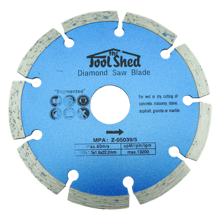 ToolShed Diamond Blade 115mm Segmented Rim