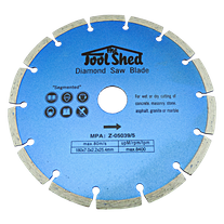 ToolShed Diamond Blade 180mm Segmented Rim