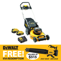 DeWalt Cordless Lawn Mower 36V (2x 18V) 5Ah