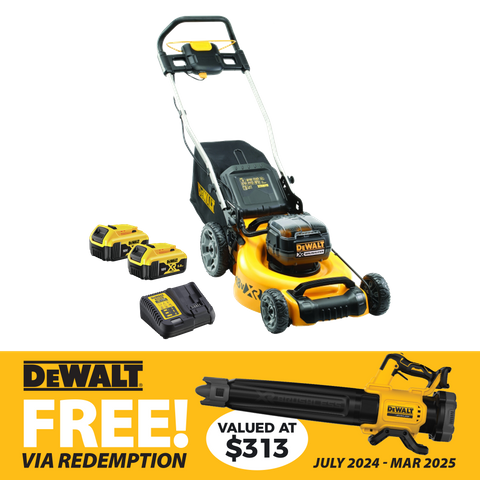 DeWalt Cordless Lawn Mower 36V (2x 18V) 5Ah