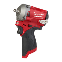 Milwaukee M12 FUEL Cordless Impact Wrench Stubby 3/8in 12V - Bare Tool