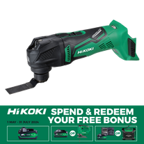 HiKOKI Cordless Multi Tool Brushless 18V - Bare Tool