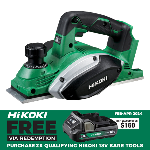 HiKOKI Cordless Planer 18V - Bare Tool