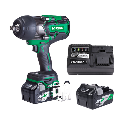 HiKOKI Cordless Impact Wrench Brushless 1/2in 1050Nm 36V Kit