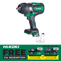 HiKOKI Cordless Impact Wrench Brushless 1/2in 1050Nm 36V - Bare Tool