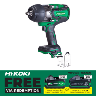 HiKOKI Cordless Impact Wrench Brushless 1/2in 1050Nm 36V - Bare Tool