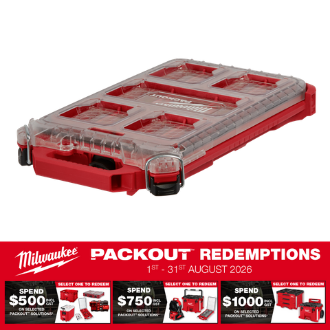 Milwaukee PACKOUT Low-Profile Compact Organiser