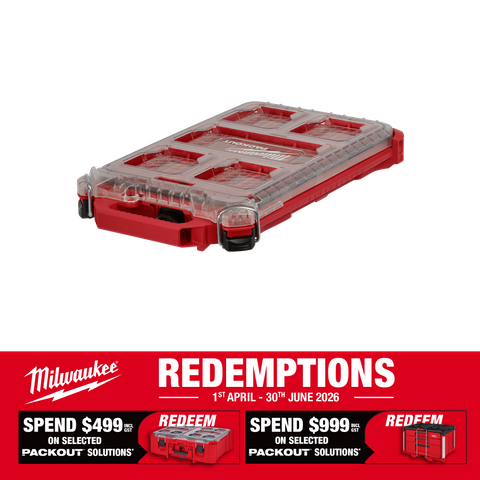 Milwaukee PACKOUT Low-Profile Compact Organiser