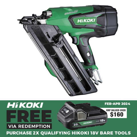 HiKOKI Cordless Framing Nailer Gasless/Brushless 18v - Bare Tool