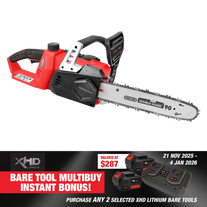 XHD Lithium Cordless Chainsaw 350mm 36V (2x 18V) - Bare Tool