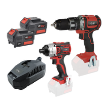 XHD Lithium Cordless Hammer Drill and Impact Driver Brushless 18V 3Ah