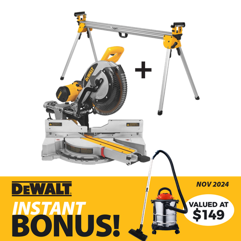 DeWalt 305mm Mitre Saw plus Stand