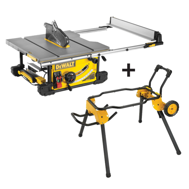 DeWalt Heavy Duty Table Saw and Stand Combo