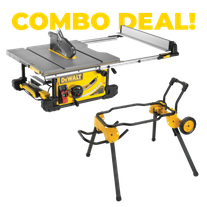 DeWalt Heavy Duty Table Saw and Stand Combo
