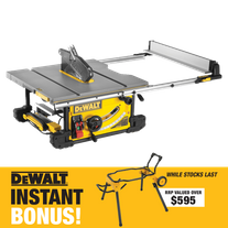 DEWALT Heavy Duty Table Saw and Stand