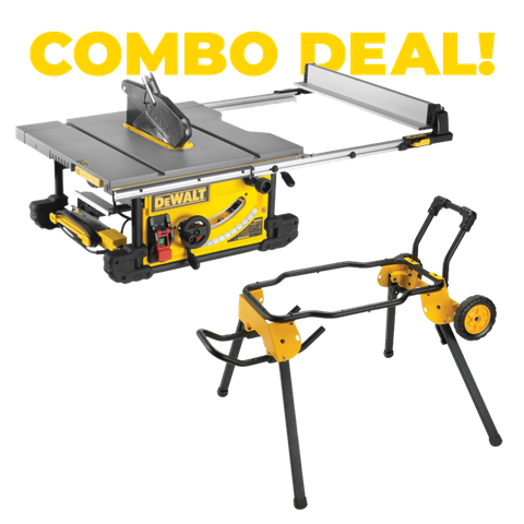 DeWalt Heavy Duty Table Saw and Stand Combo