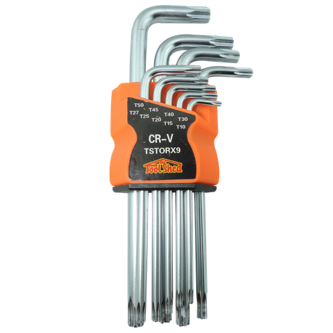ToolShed Torx Key Tamper Proof Set 9pc