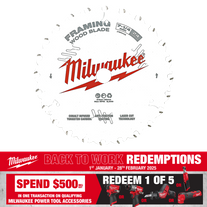 Milwaukee 184mm Circular Saw Blades