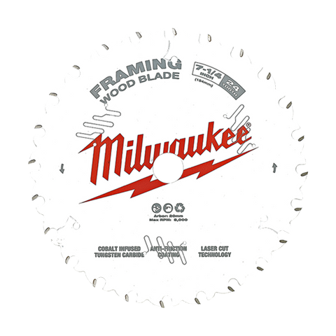 Milwaukee Circular Saw Blade 184mm 24T
