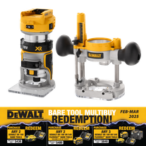 DeWalt Cordless Trimmer with Router Base 18V - Bare Tool