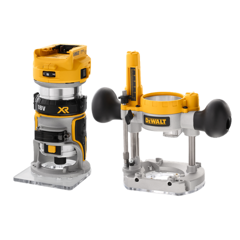 DeWalt Cordless Trimmer with Router Base 18V - Bare Tool