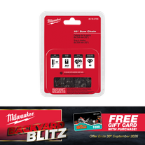 Milwaukee Chainsaw Chain10in for M18FOPH-CSA