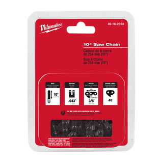 Milwaukee Chainsaw Blade 10in for M18FOPH-CSA