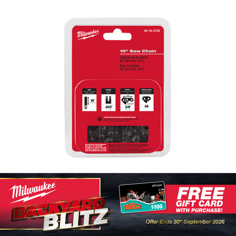Milwaukee Chainsaw Chain10in for M18FOPH-CSA