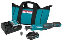 Makita CXT Cordless Ratchet 1/4-3/8in 12V 2Ah